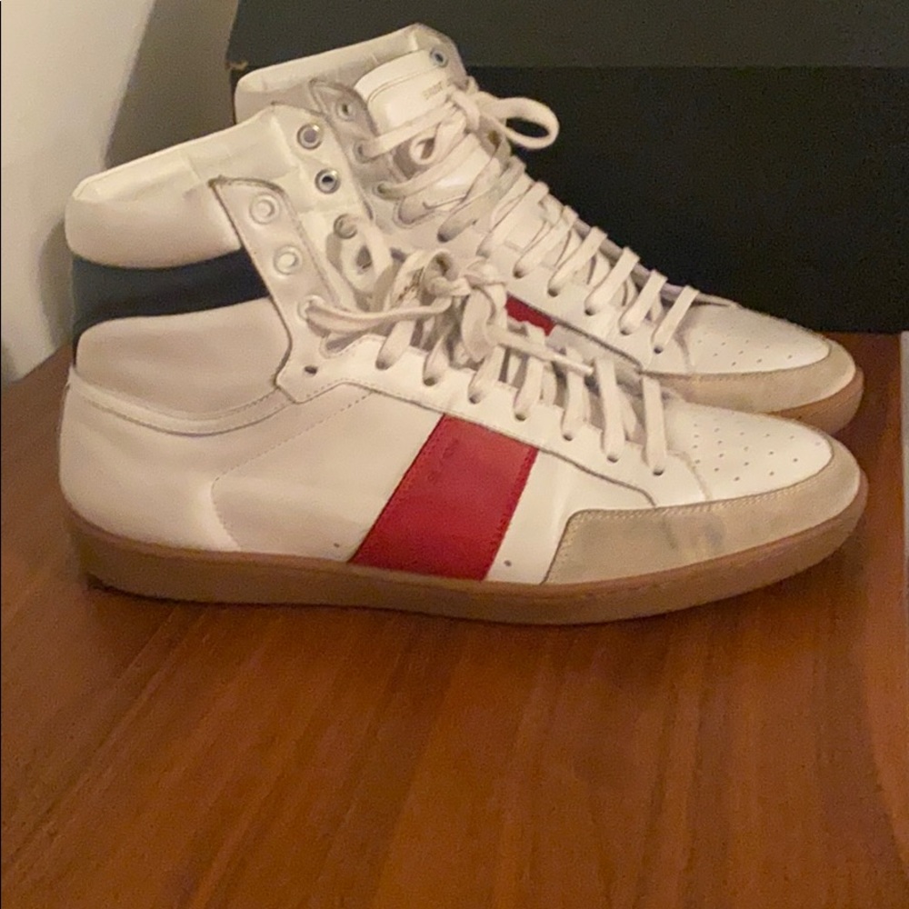 Saint Laurent Court Classic 10h men’s sneakers - Picture 2 of 3